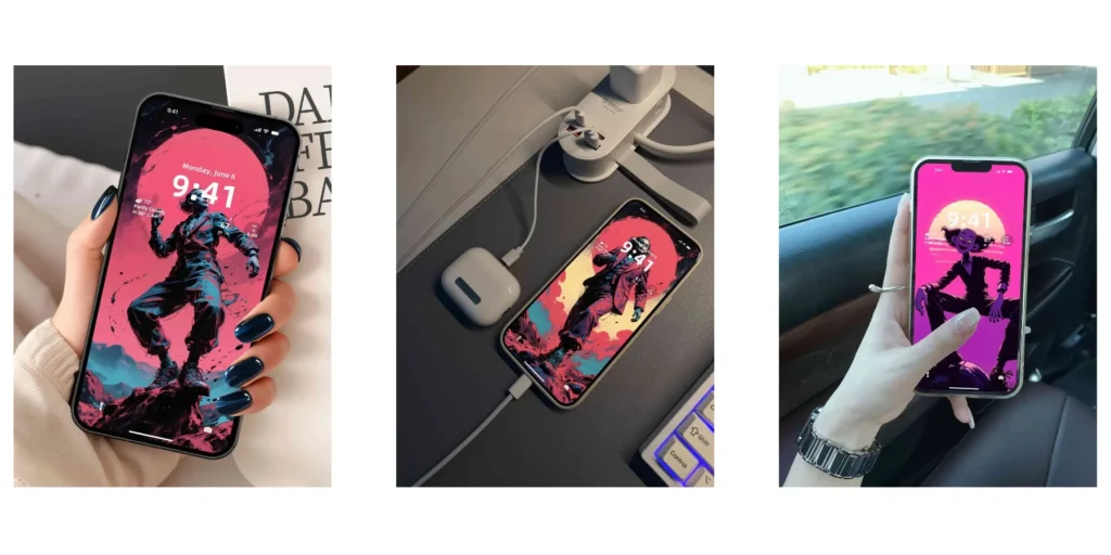 Dark Retro Chaos: Chaotic Villain Wallpaper Collection