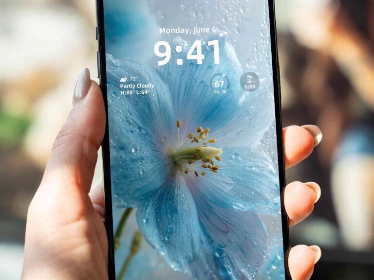 How to Create a Calming Digital Sanctuary with Blue-Toned Florals